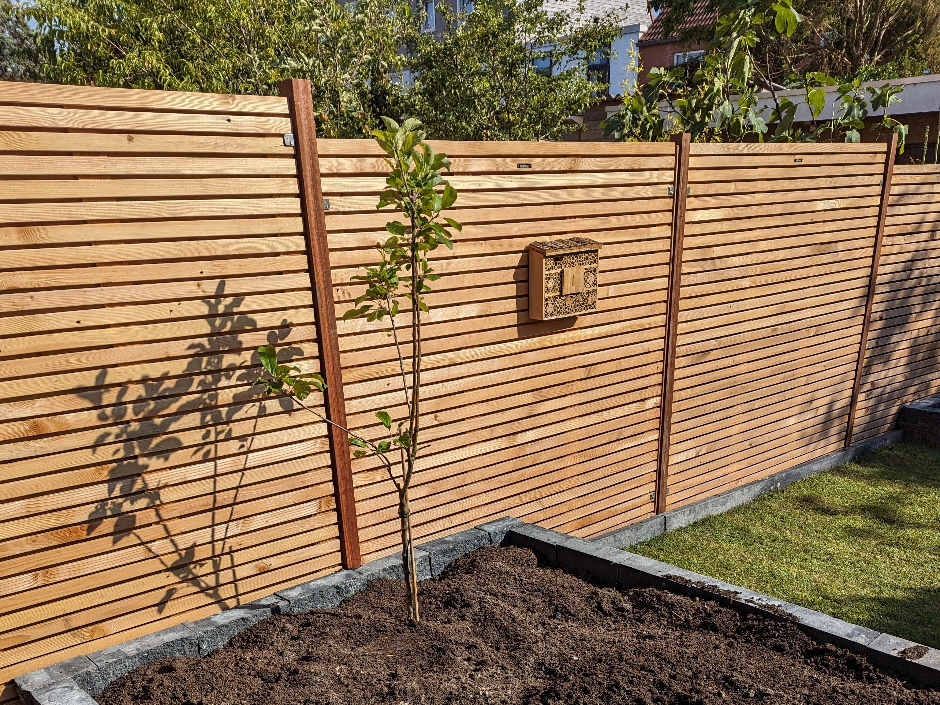 Schutting Douglas Rhombus Dubbelzijdig 180 x 180 cm - Afbeelding 4